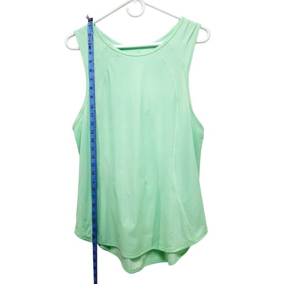 Lululemon Womens Mint Green Athletic Tank Top Size 8 - Picture 3 of 10